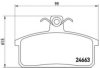 SANTANA 0000A01225 Brake Pad Set, disc brake